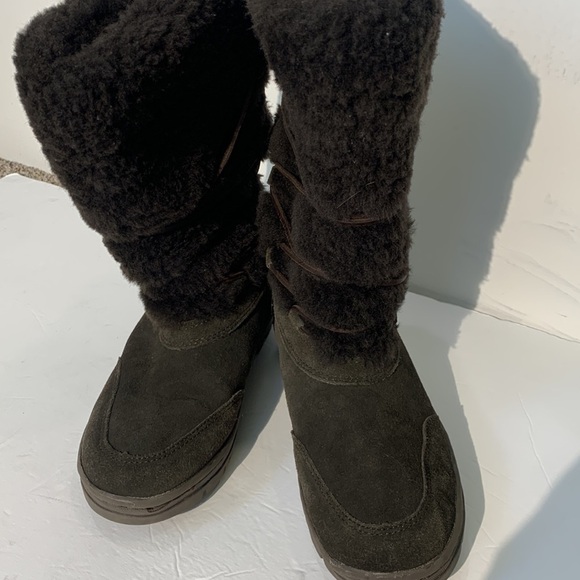 J crew winter boots size 8brown - Picture 4 of 7